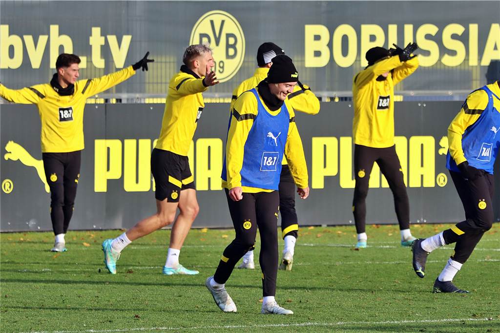 Die Bilder des BVB-Trainings am 7. Dezember.