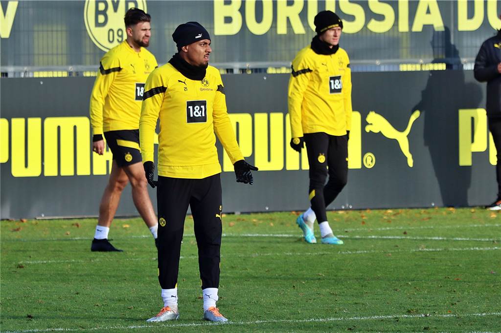 Die Bilder des BVB-Trainings am 7. Dezember.
