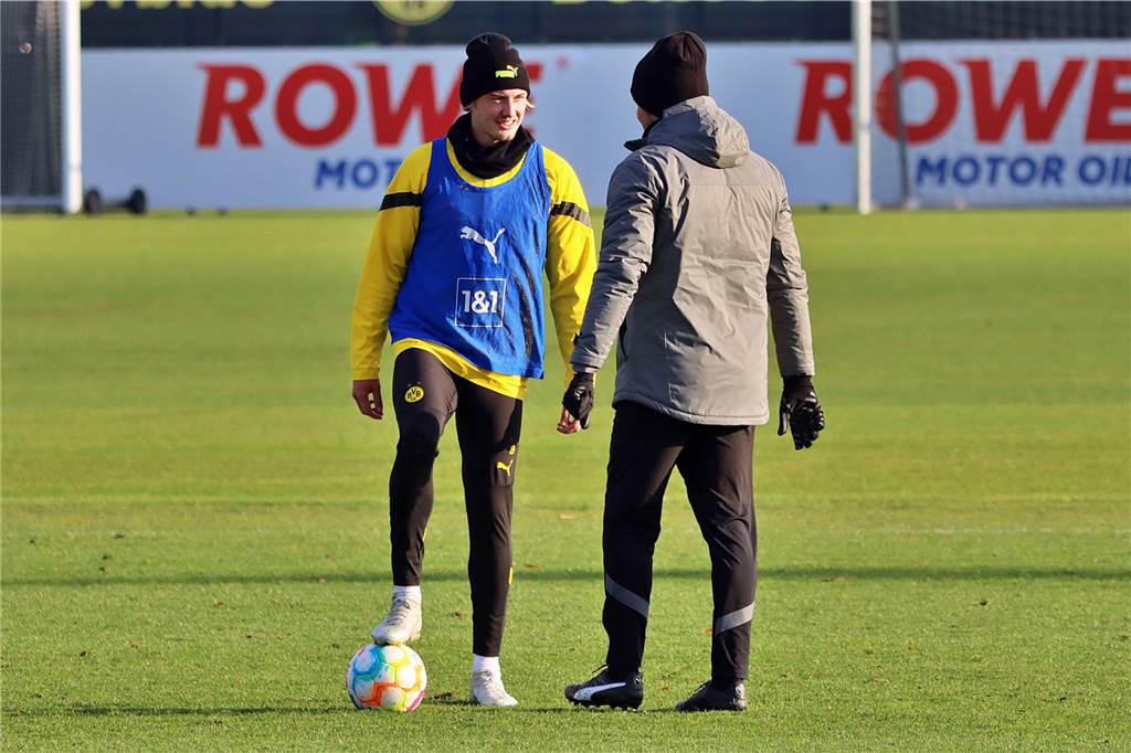 Die Bilder des BVB-Trainings am 7. Dezember.