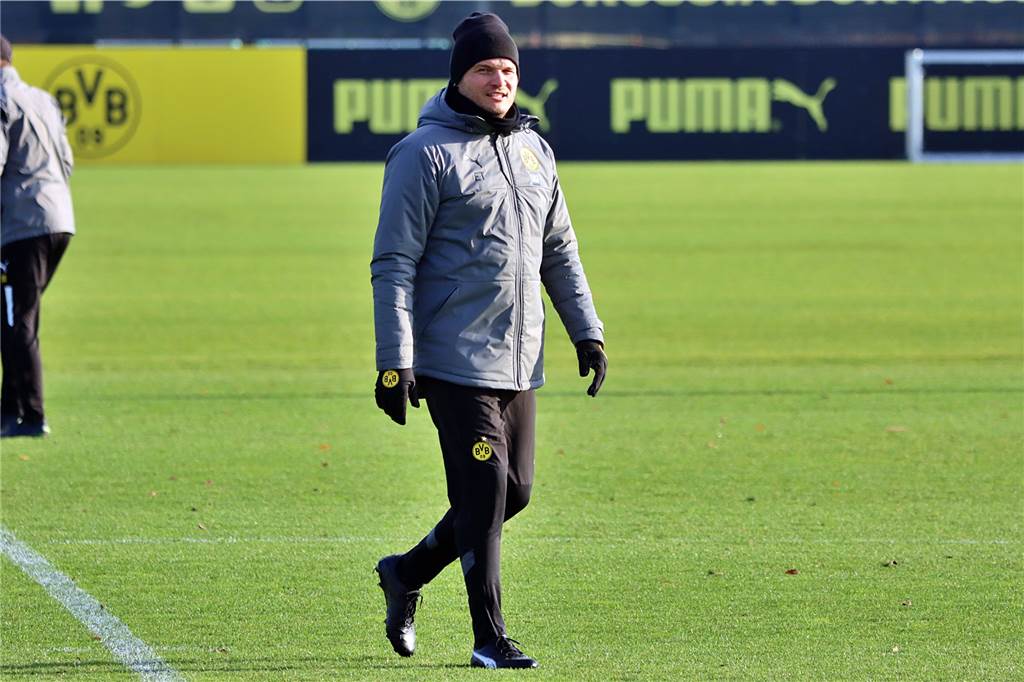 Die Bilder des BVB-Trainings am 7. Dezember.