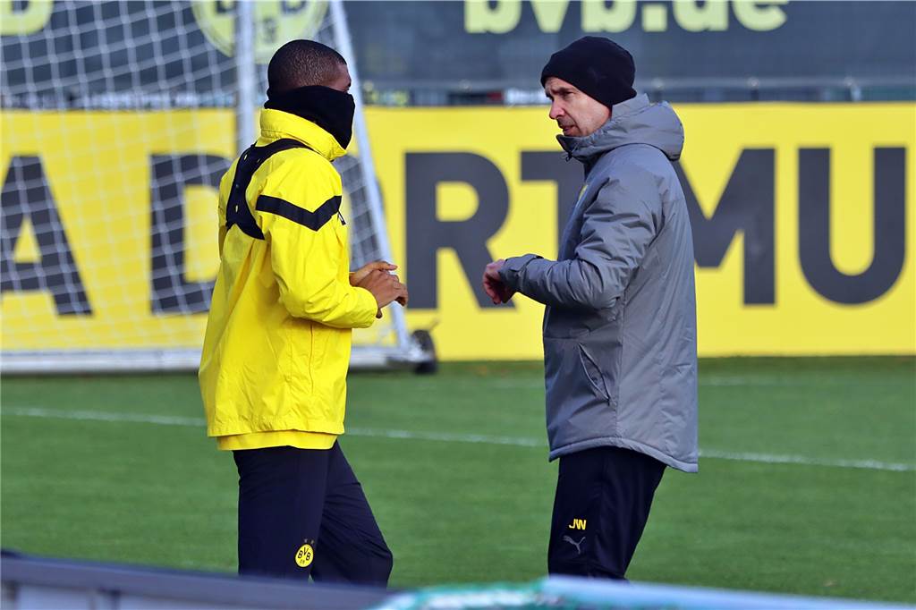 Die Bilder des BVB-Trainings am 7. Dezember.