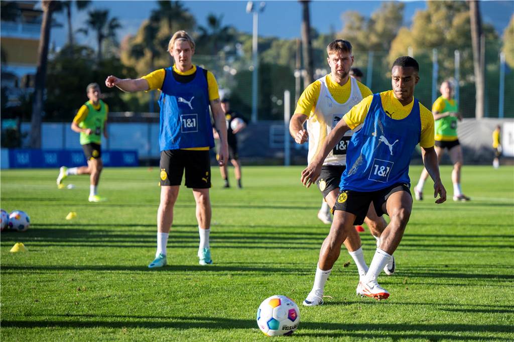 Die Bilder des BVB-Trainings in Marbella am 3. Januar.