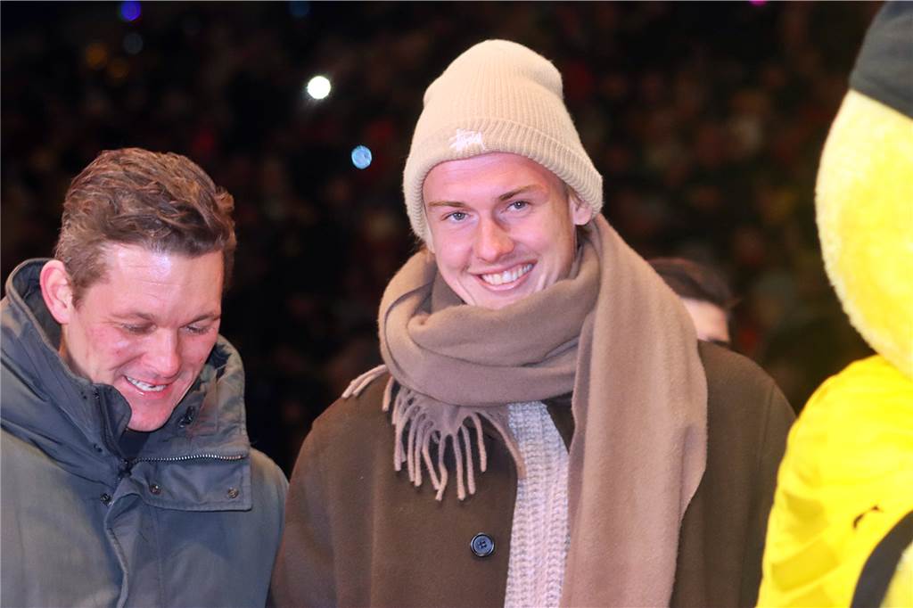Die Bilder des BVB-Weihnachtssingens im Signal Iduna Park.