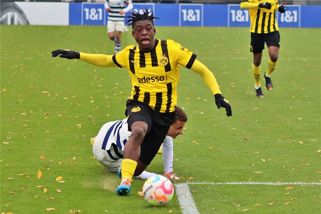 Die Bilder des Heimspiels der BVB-U19 gegen den MSV Duisburg.
