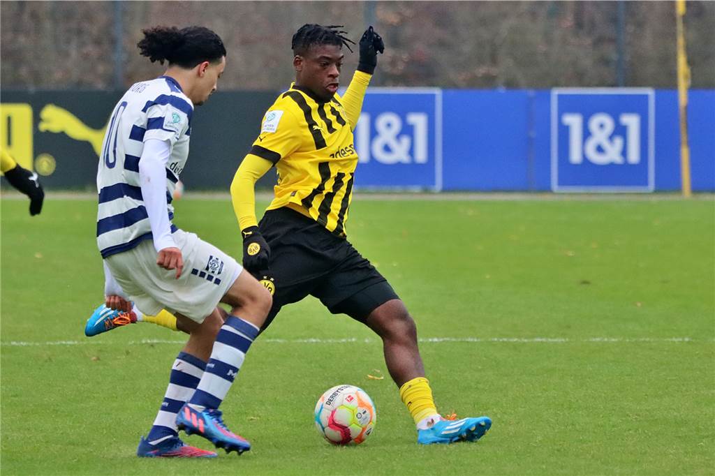 Die Bilder des Heimspiels der BVB-U19 gegen den MSV Duisburg.