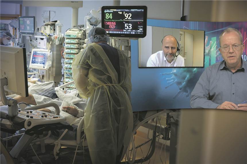Chefarzt im Video: Keine Corona-Patienten aus Altenheimen mehr auf Intensivstationen Die bisher erfolgten Impfungen vor allem bei Älteren zeigen eine eindrucksvolle Wirkung, sagt Dr. Bernhard Schaaf, Chef der Lungenklinik Dortmund, im Video-Interview mit Redakteur Ulrich Breulmann.