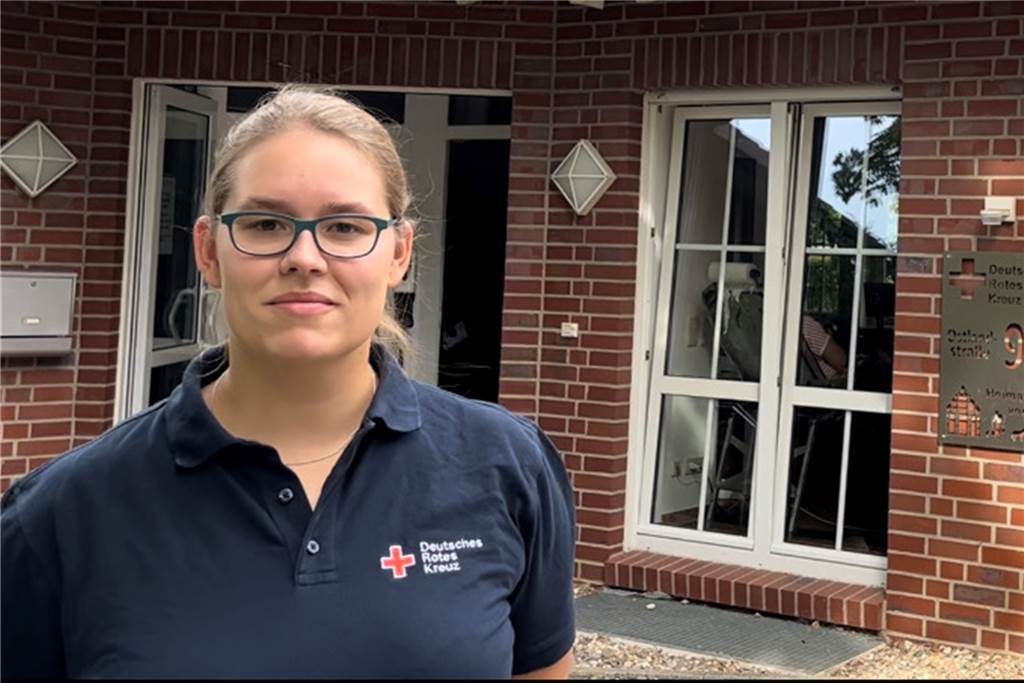 Video von der Blutspende in Herbern: Ansturm am ersten Tag Die Blutspendebeaftragte des DRK Herbern Claudia Gräwe.