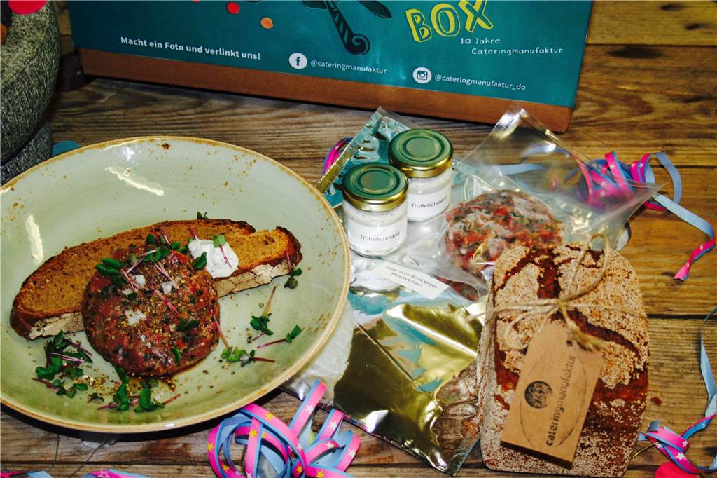 Sichern Sie sich eine Gewinnchance auf die Geschenkbox für Feinschmecker Die Börsday-Box enthält viele Köstlichkeiten.