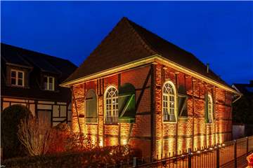Die Borker Synagoge ist am Sonntag auch Ort einer Führung durch Bork auf der Suche nach jüdischen Spuren.