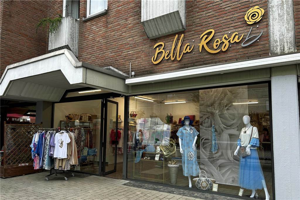 Boutique Bella Rosa kommt gut an: „Kaufe mich hier dumm und dämlich“ Die Boutique Bella Rosa liegt an der Bonbenstraße gegenüber von Ueter und der Volksbank.