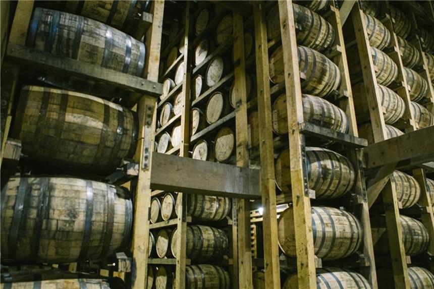 Die Brennerei von Jack Daniel's in Lynchburg: Amerikanischer Whiskey steht auch auf der Strafzoll-Liste der EU. Foto: Kyle Dean Reinford