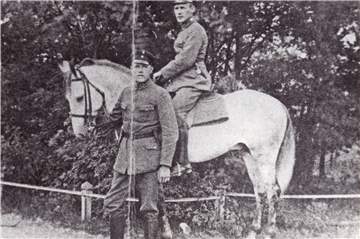 Die Brichter Gottfried und Hugo Schult waren dabei, als die dritte Marine-Brigade die Rote Armee zurückdrängte.