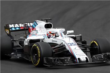Die Bügelkonstruktion Halo auf einem Wagen des Rennstalls Williams. Foto: Tim Goode/PA Wire
