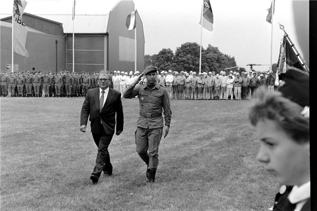 Die Bundeswehr nutzte nach der Schließung das Gelände der Zeche Minister Achenbach