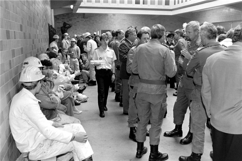 Die Bundeswehr nutzte nach der Schließung das Gelände der Zeche Minister Achenbach