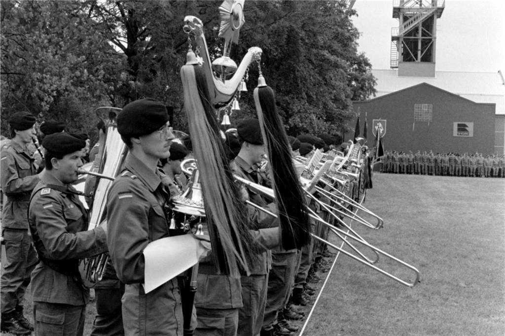 Die Bundeswehr nutzte nach der Schließung das Gelände der Zeche Minister Achenbach