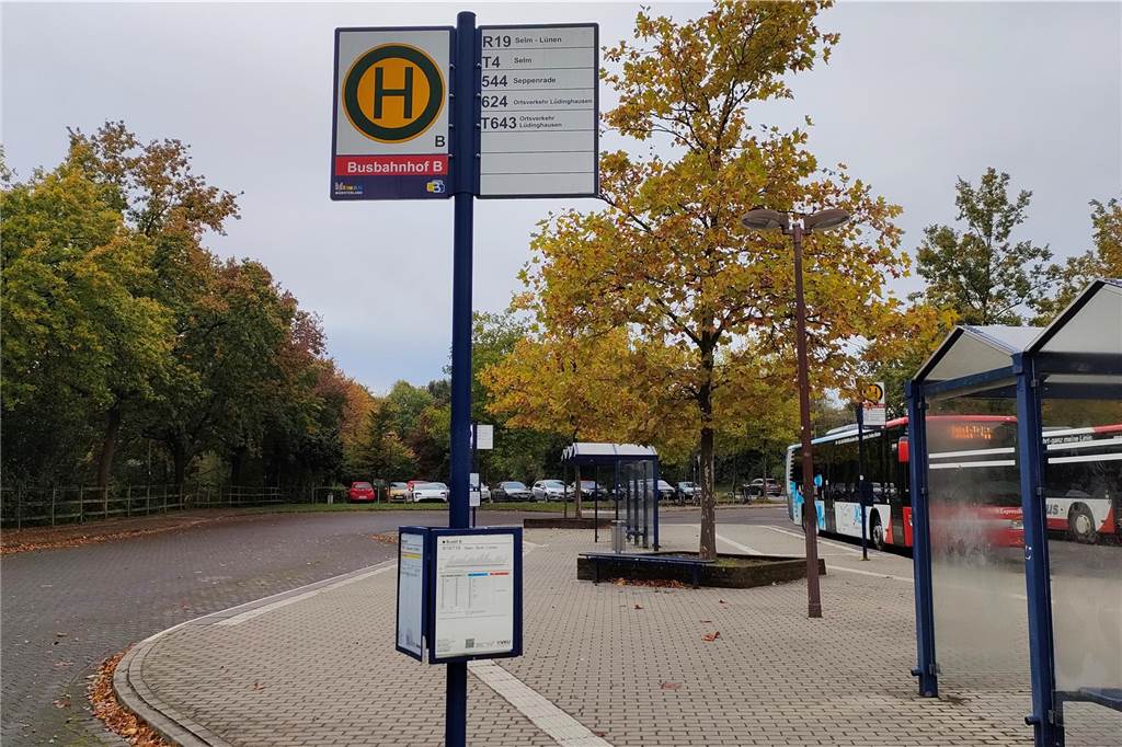 Buslinie R19: Fahrgastbefragung soll Bedarf klären Die Buslinie R19 endet am Busbahnhof Lünen. Von dort aus gibt es Anschluss an Busse nach Münster.
