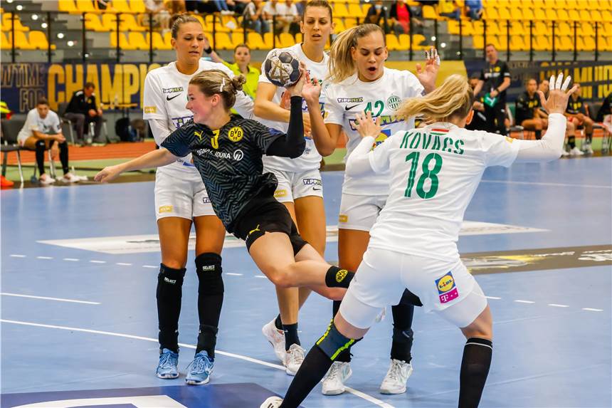 Champions-League: BVB-Damen zeigen bärenstarke Leistung - eine Spielerin wird zur Heldin Die BVB-Handball-Damen haben ein starkes Remis in der Champions-League erzielt.
