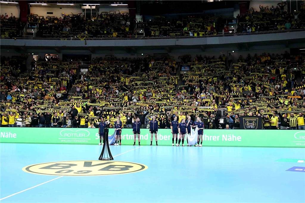 Die BVB-Handball-Damen siegten am Sonntag vor Rekordkulisse gegen Siófok KC aus Ungarn.