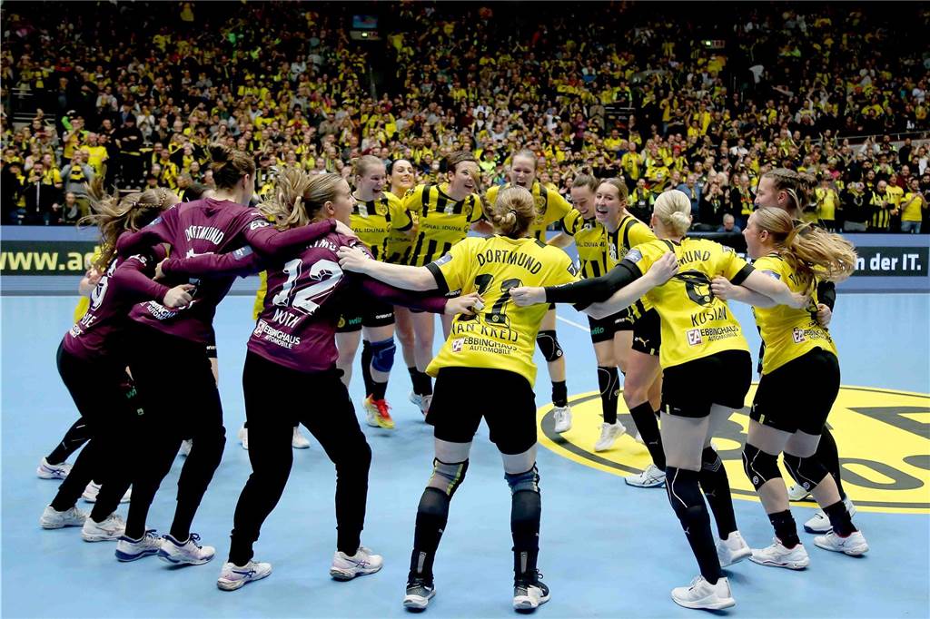 Die BVB-Handball-Damen siegten am Sonntag vor Rekordkulisse gegen Siófok KC aus Ungarn.