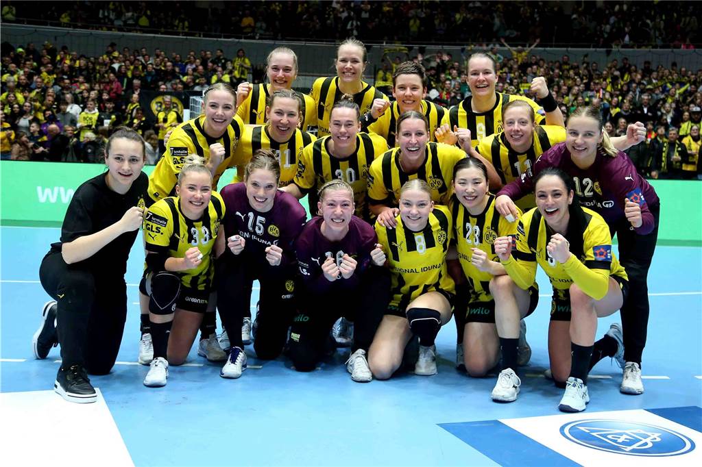 Die BVB-Handball-Damen siegten am Sonntag vor Rekordkulisse gegen Siófok KC aus Ungarn.