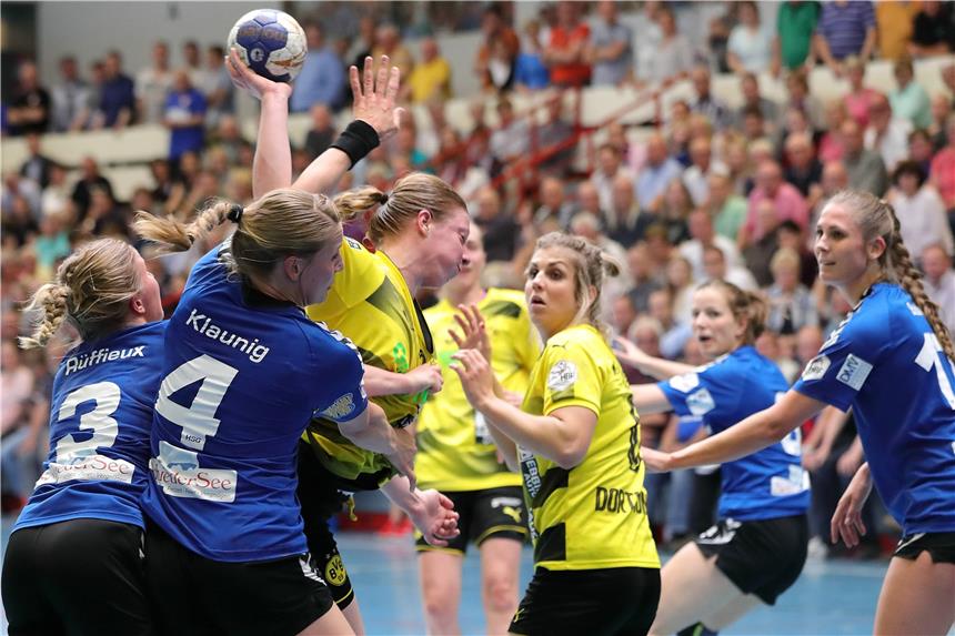Die BVB-Handballerinnen unterlagen bei der HSG Blomberg-Lippe 26:29.