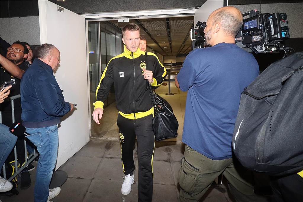 Die BVB-Rückkehr aus Augsburg.