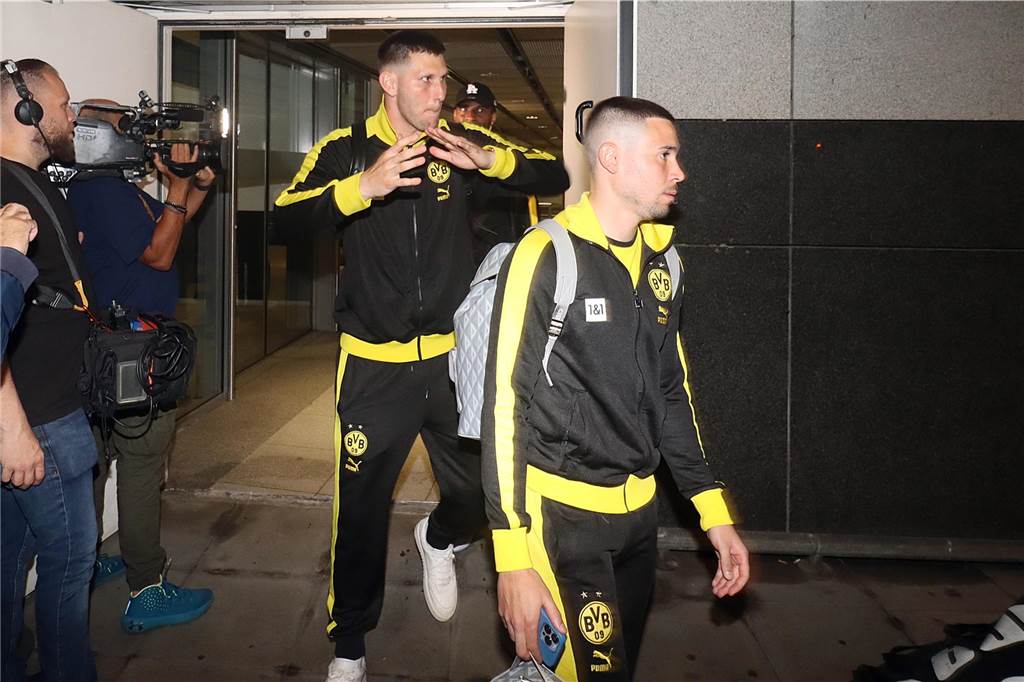 Die BVB-Rückkehr aus Augsburg.