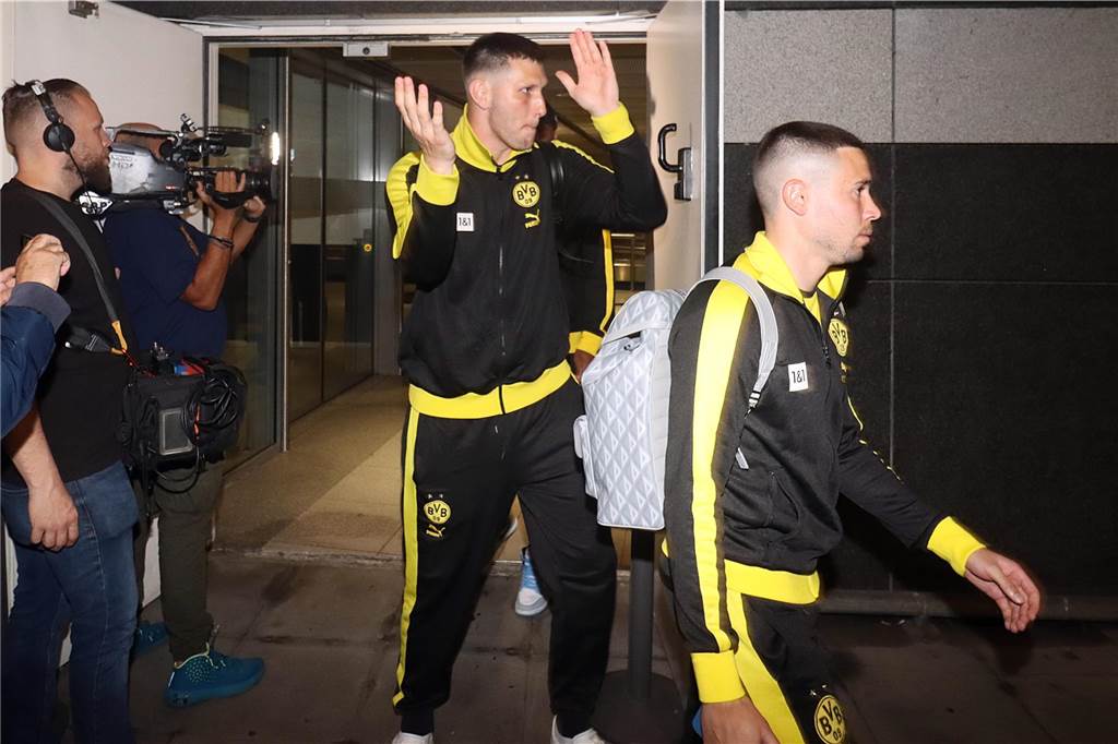 Die BVB-Rückkehr aus Augsburg.