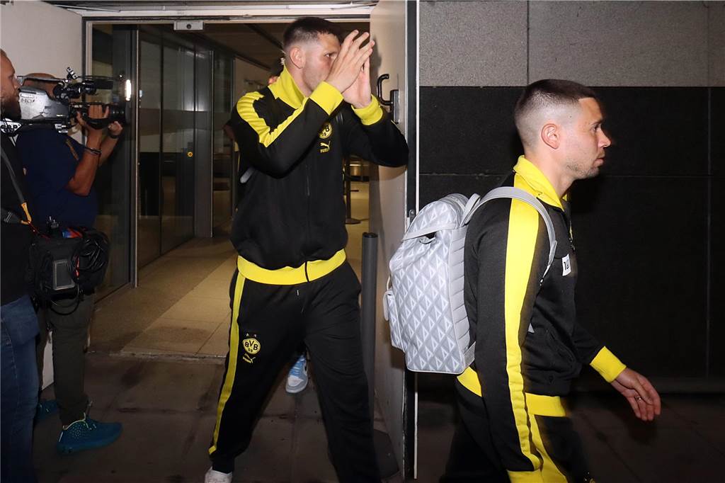 Die BVB-Rückkehr aus Augsburg.