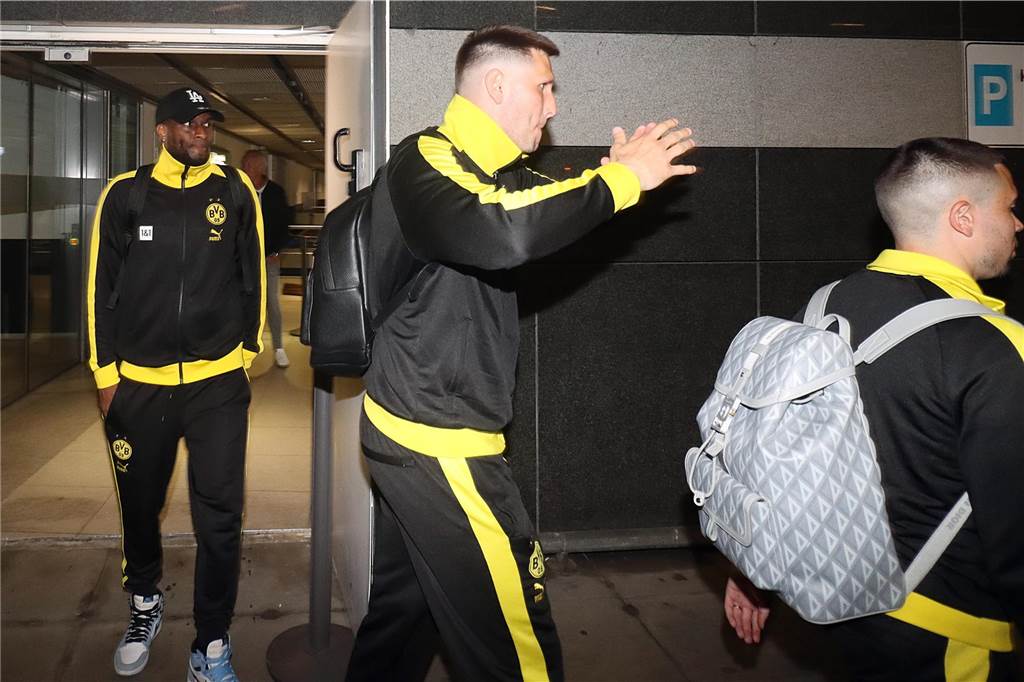 Die BVB-Rückkehr aus Augsburg.