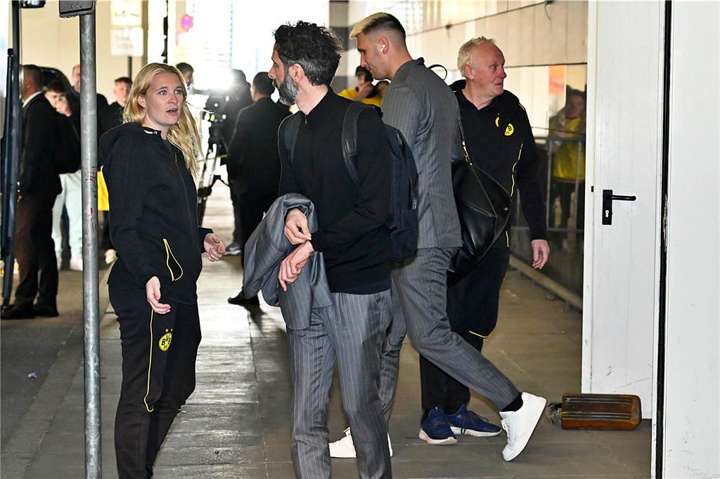 Die BVB-Rückkehr aus Barcelona.