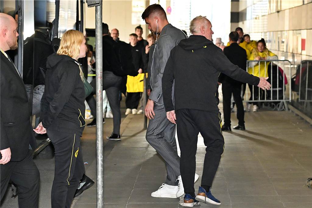 Die BVB-Rückkehr aus Barcelona.
