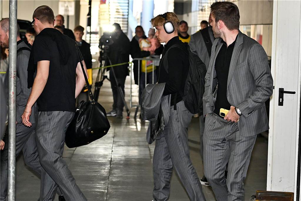 Die BVB-Rückkehr aus Barcelona.