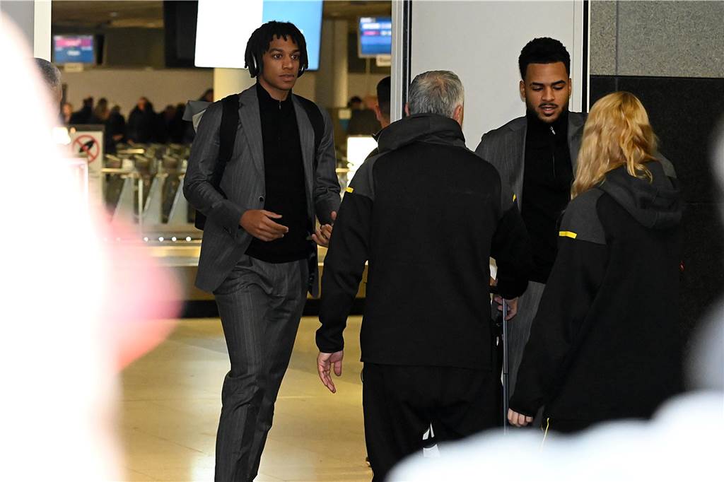 Die BVB-Rückkehr aus Bologna.