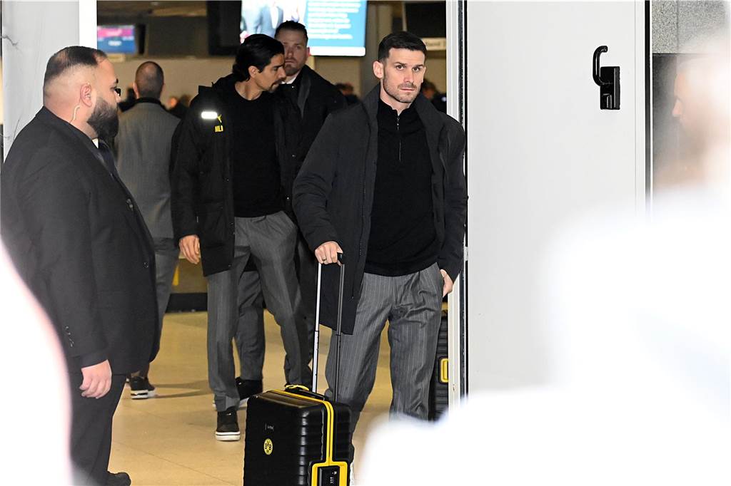Die BVB-Rückkehr aus Bologna.