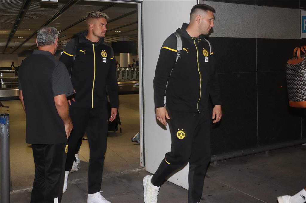 Die BVB-Rückkehr aus Freiburg.