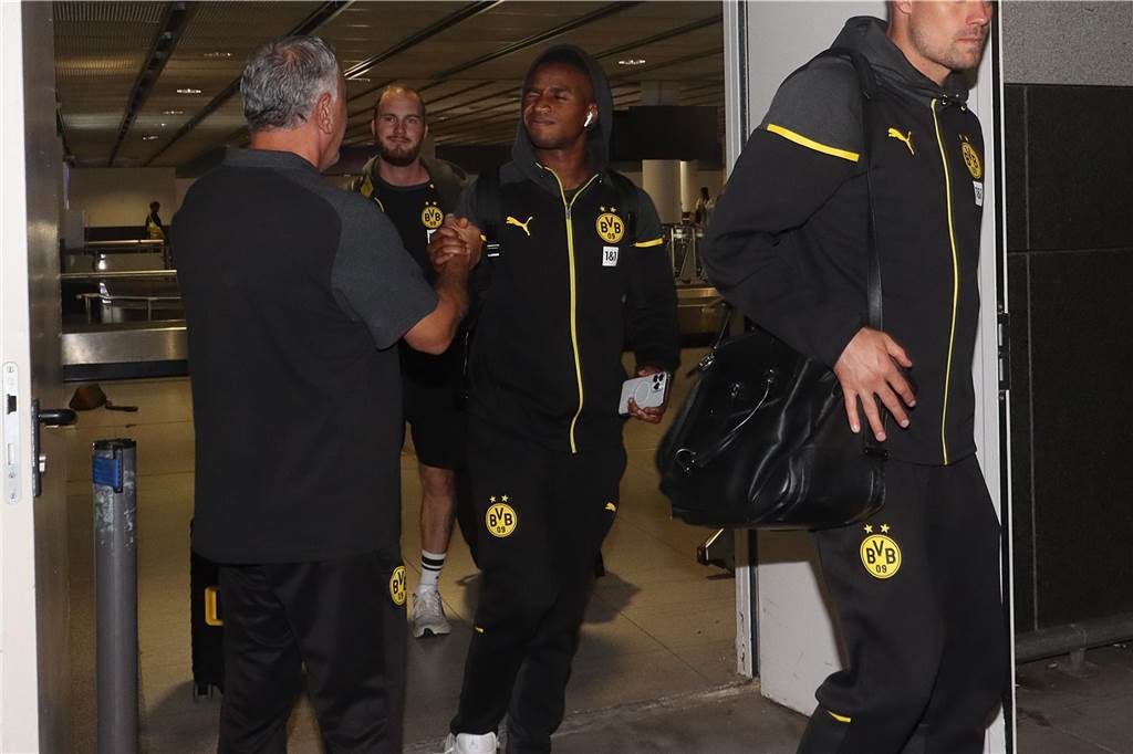 Die BVB-Rückkehr aus Freiburg.