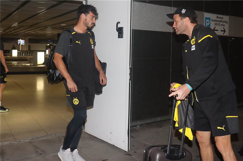 Die BVB-Rückkehr aus Freiburg.