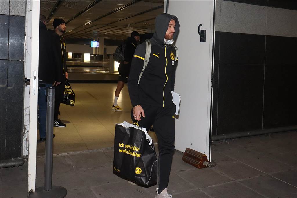 Die BVB-Rückkehr aus Stuttgart.
