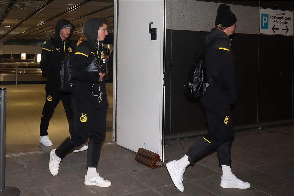 Die BVB-Rückkehr aus Stuttgart.