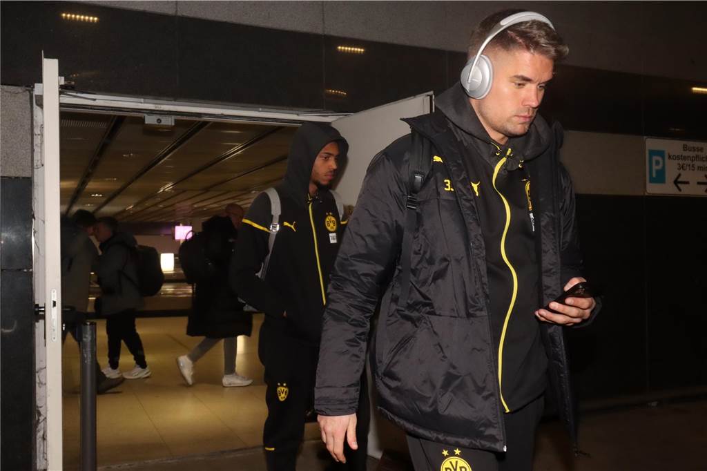 Die BVB-Rückkehr aus Stuttgart.