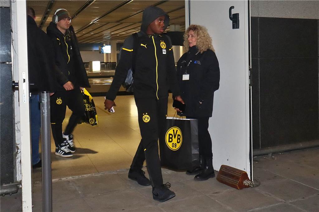 Die BVB-Rückkehr aus Stuttgart.