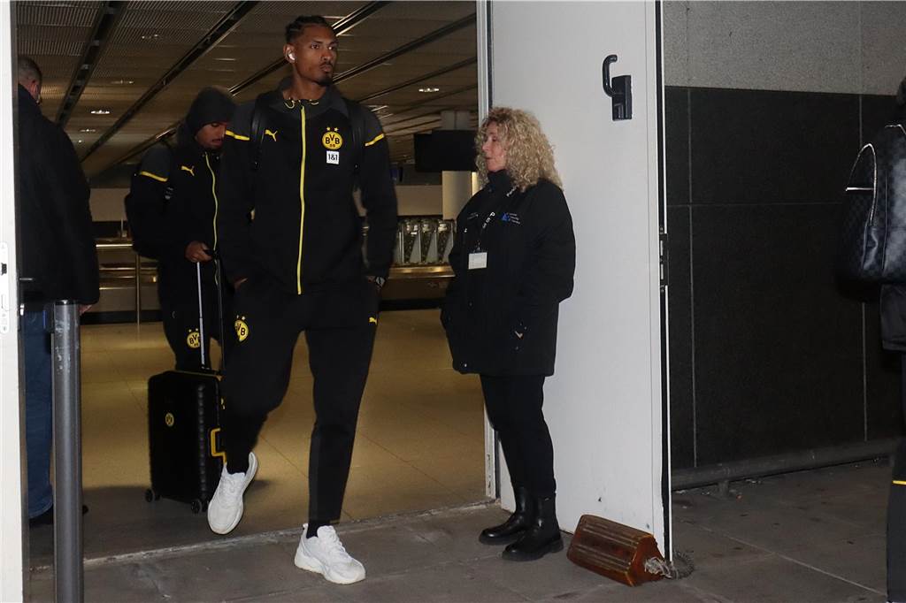Die BVB-Rückkehr aus Stuttgart.