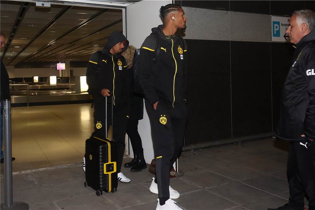 Die BVB-Rückkehr aus Stuttgart.