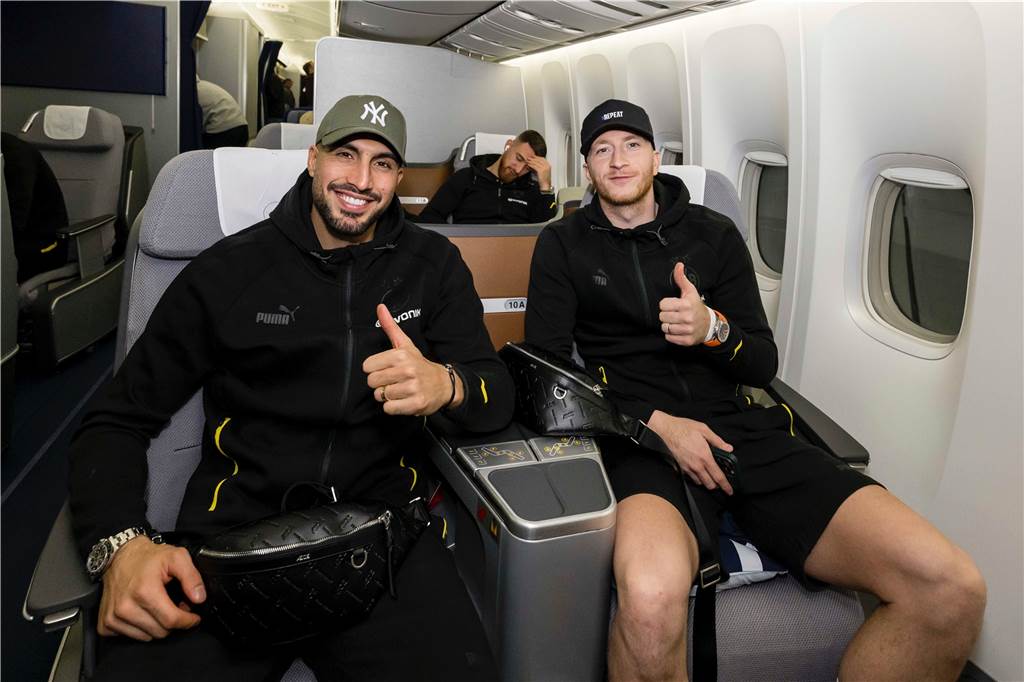 BVB-Asienreise beginnt in Frankfurt: Hier gibt’s viele Bilder von Reus, Hummels und Co. Die BVB-Spieler auf dem Weg nach Singapur.