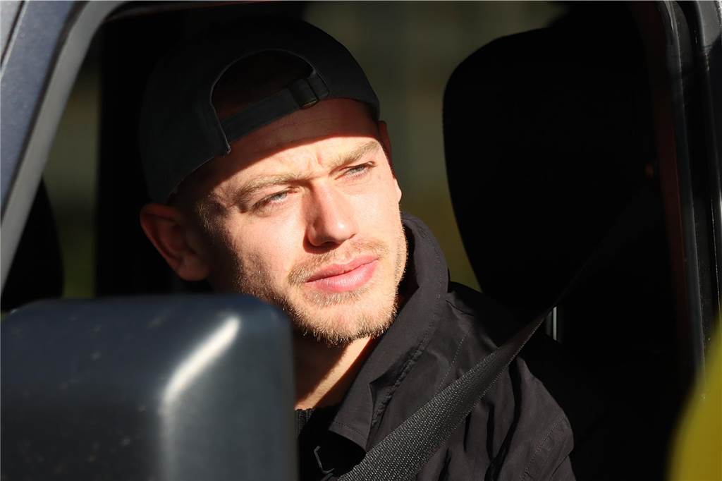 Die BVB-Spieler nach dem Training am Samstag.