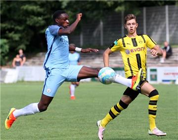 Die BVB-U19 agierte gegen Manchester City chancenlos.
