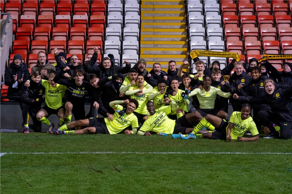 Bynoe-Gittens auf den Spuren von Sancho: Kehl erklärt, wann er zu den BVB-Profis wechselt Die BVB-U19 steht im Viertelfinale der Youth League.