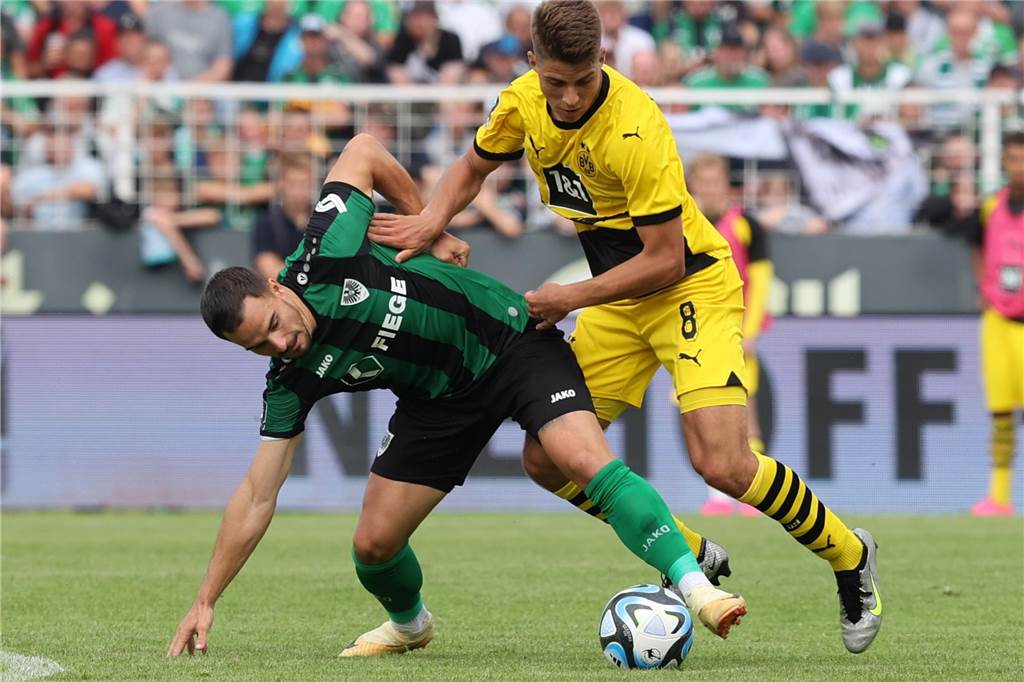 Die BVB-U23 und Preußen Münster trennten sich 0:0